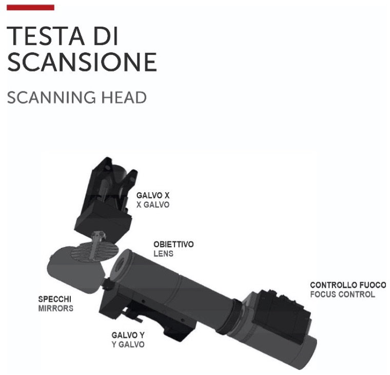 Testa di scansione